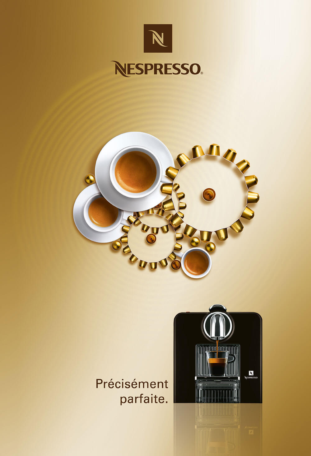 Nespresso international advertising campaign